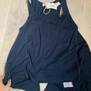 New with tag navy blue tank top
